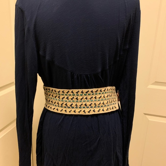 Navy blue jersey cardigan sz XL - Picture 4 of 4